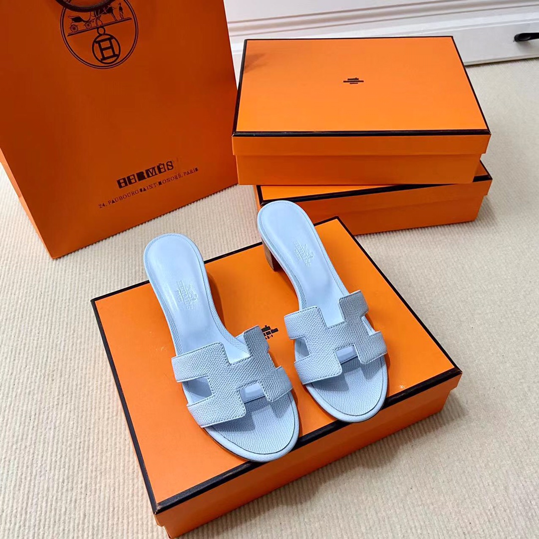 에르메스 올수공 오아시스 슬리퍼 샌들 앱송 33